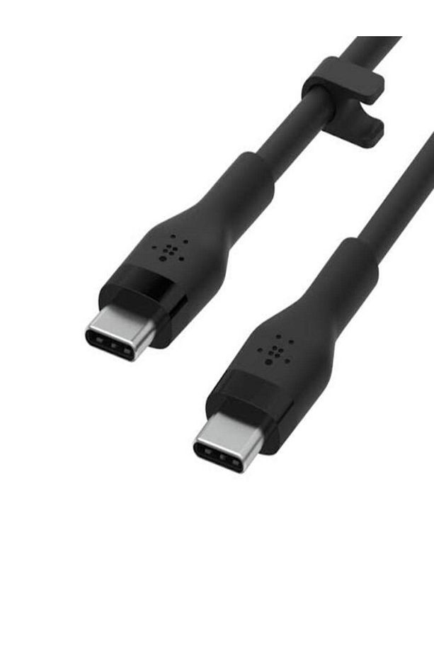 BoostCharge Flex Silikon 1 Metre USB C to USB C Kablo (Type-C) USB-IF Sertifikalı - 1