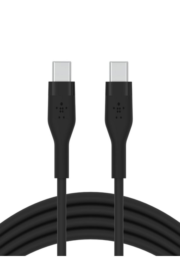 BoostCharge Flex Silikon 1 Metre USB C to USB C Kablo (Type-C) USB-IF Sertifikalı - 3