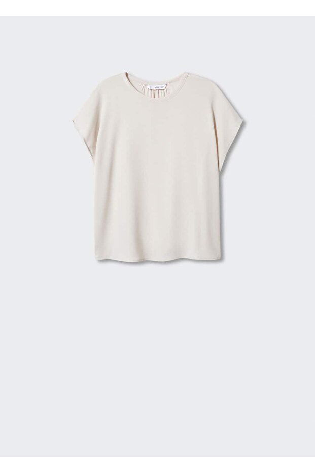 Kontrast Parçalı Bluz - 3