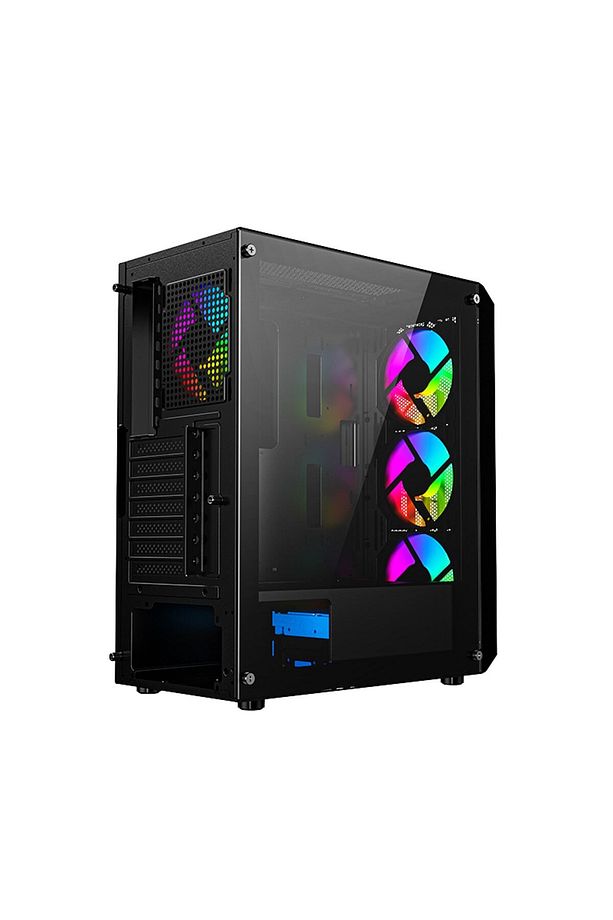 Chiko 4x12 CM ARGB Fan Mesh Panel Temper Camlı Gaming Kasa - 7