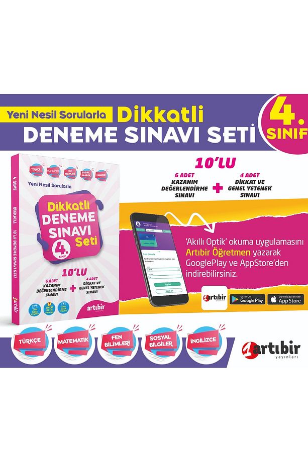 4 Sınıf Muhteşem 3 Lü Set (bir Paragraf Bir Problem---dikkatli Deneme Sınavı---hızlı Okuma Kitabım) - 2