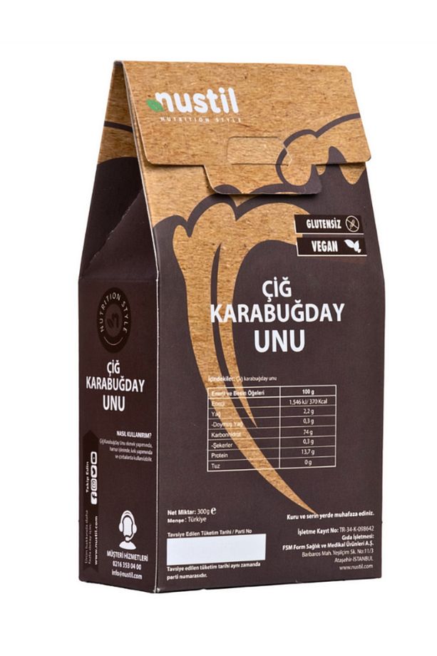 Glutensiz Çiğ Karabuğday Unu 300g - 2