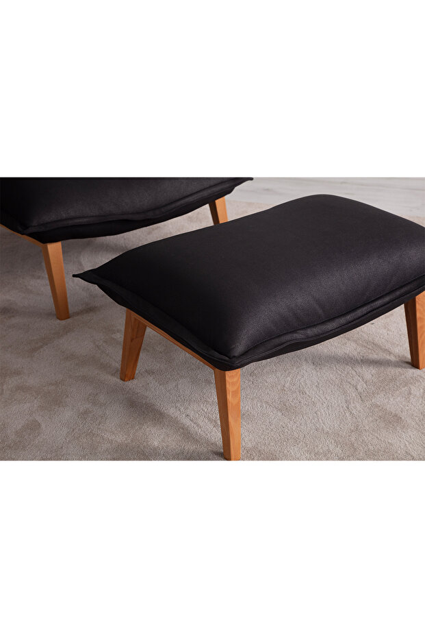 Orzo Ayak Uzatmalı Yataklı Berjer - 4