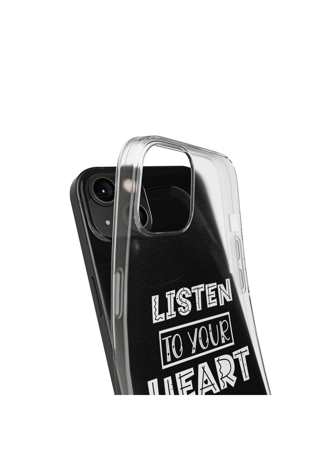 iPhone 12/12Pro Compatible Patterned Transparent Shock Absorbing Durable Case - 3