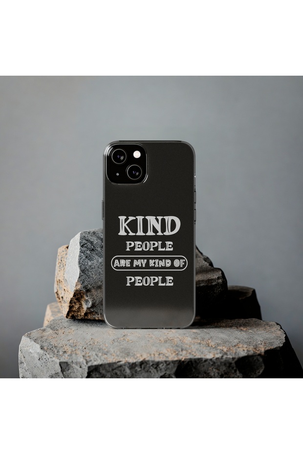 iPhone 13 Compatible Patterned Transparent Shock Absorbing Durable Case - 4