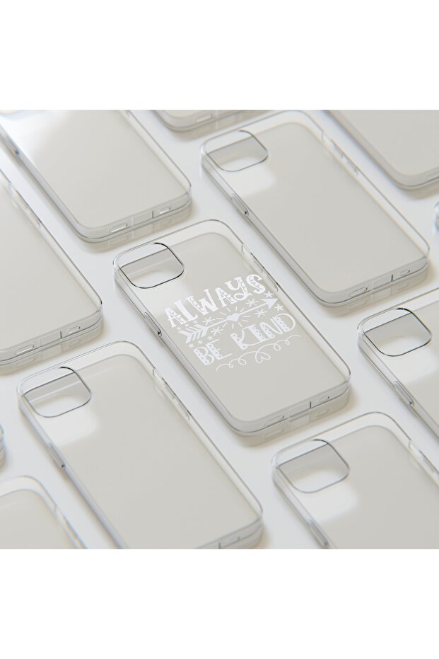 iPhone 12/12Pro Compatible Patterned Transparent Shock Absorbing Durable Case - 6