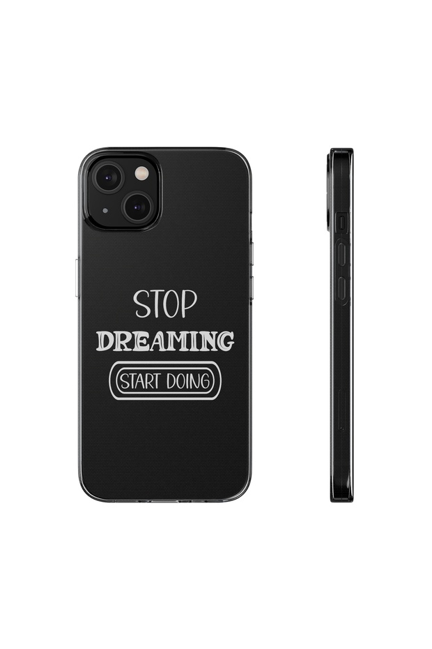 iPhone 13 Pro Compatible Patterned Transparent Shock Absorbing Durable Case - 1