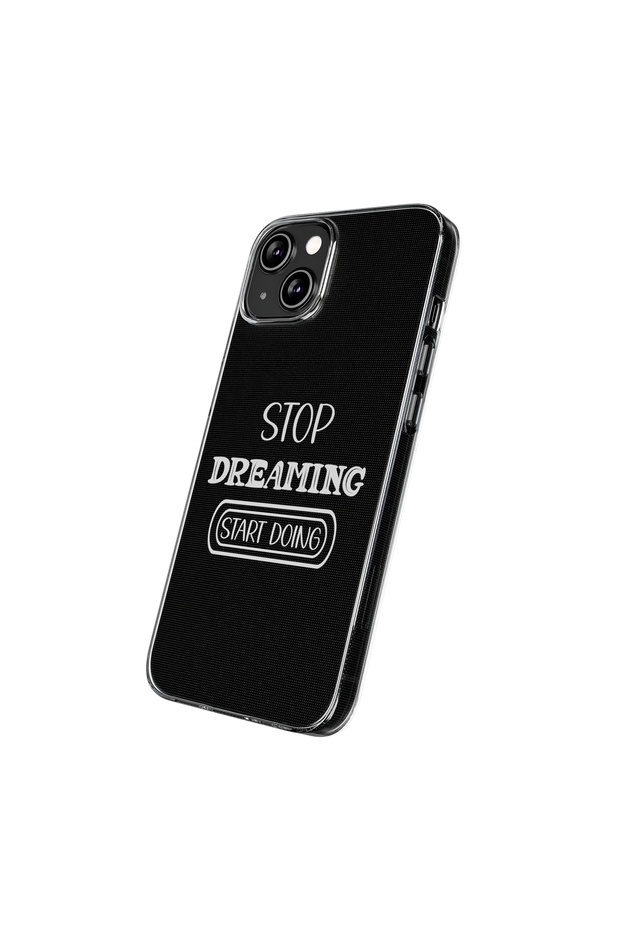 iPhone 13 Pro Compatible Patterned Transparent Shock Absorbing Durable Case - 2