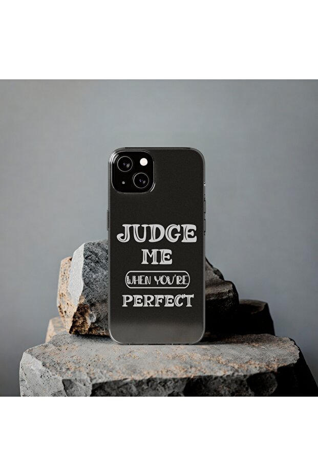 iPhone 14 Pro Compatible Patterned Transparent Shock Absorbing Durable Case - 4