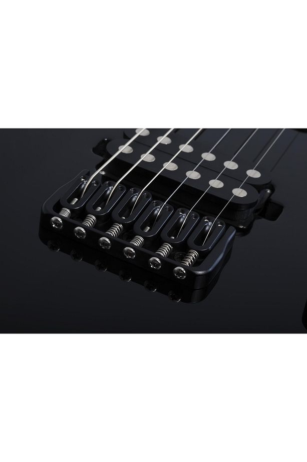 Reaper-6 Custom Elektro Gitar (Parlak Siyah) - 4