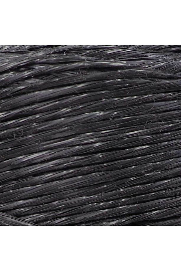 Polyester Yıkanabilir Kağıt İp Siyah - 2