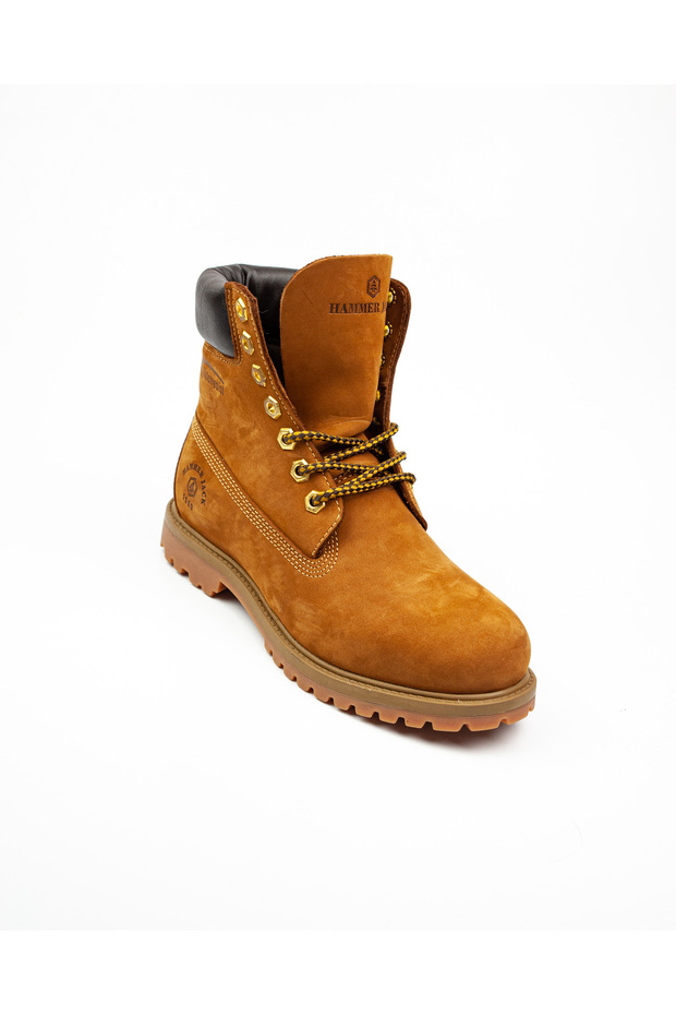 101 1101 Cinnamon Leather Waterproof Men's Boots