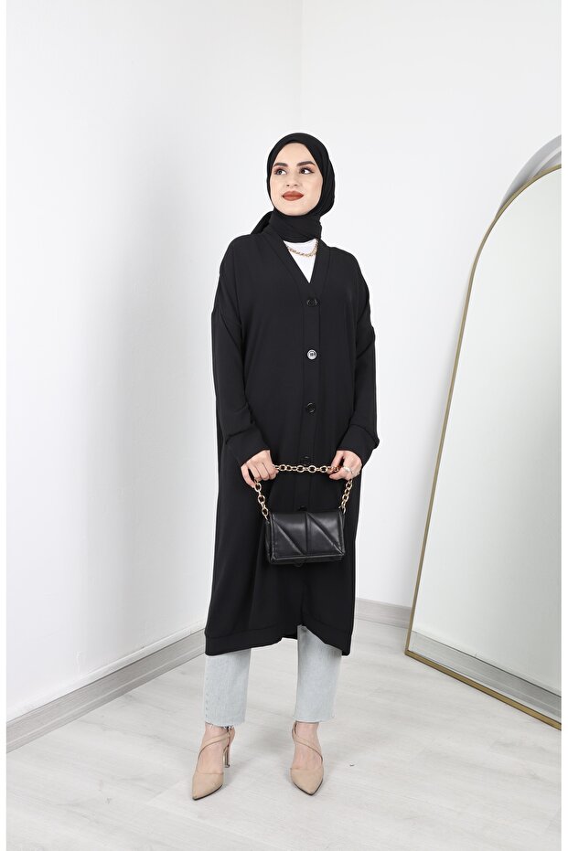 Aerobin Ara Boy Kadın Basic Tunik - 3