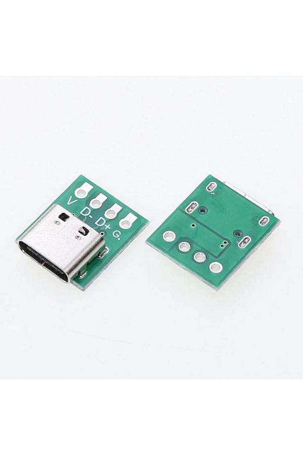 USB Type C 4 Pin DIP Çevirici Pcb Usb Dip Adaptör Kart - 6