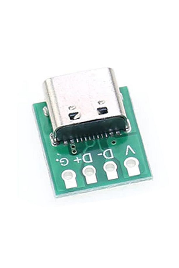 USB Type C 4 Pin DIP Çevirici Pcb Usb Dip Adaptör Kart - 7