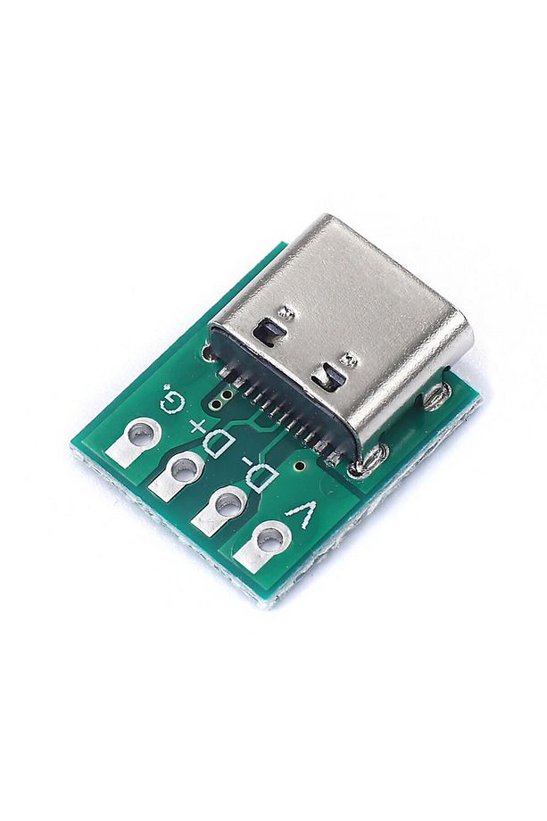USB Type C 4 Pin DIP Çevirici Pcb Usb Dip Adaptör Kart - 5