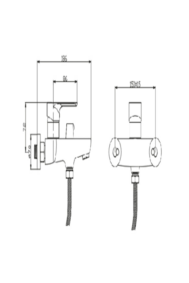 Fleko Mob-c302 Sıyah Mat Banyon Batarya - 2