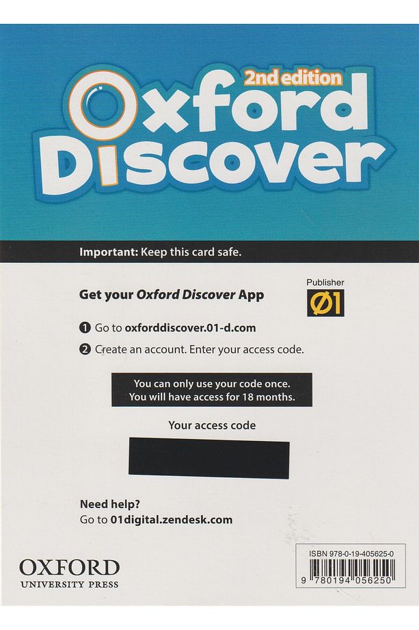 Oxford Discover 1 Student Book Workbook With Online Practice 2nd Edition - 4