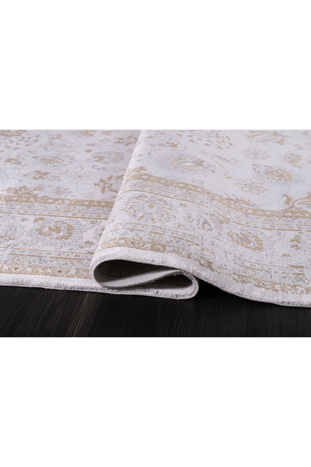 THE MİA 5860B L.GREY-CAMEL AKRİLİK MAKİNE HALISI - 3