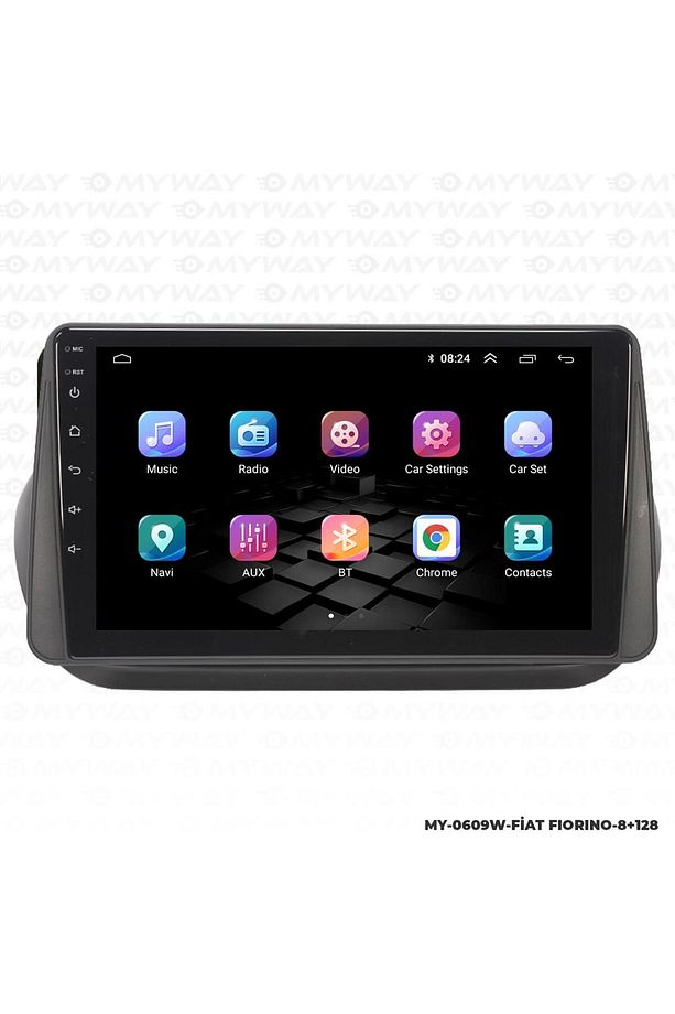 FİAT FİORİNO ANDROİD 12 MULTİMEDYA CARPLAY 4GB RAM+64GB HDD NAVİGASYON EKRAN - 7