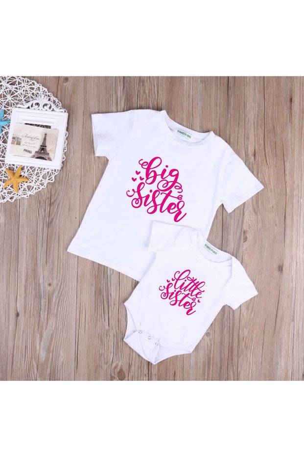 SISTER T-SHIRT AND ZIBIN COMBINATION (1 piece of bodysuit)