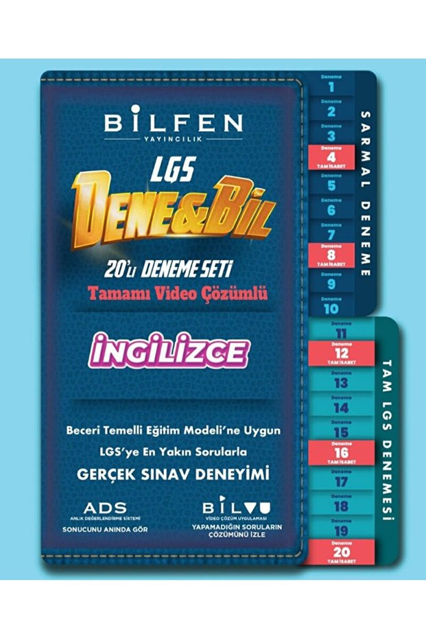 8th Grade Denebil English 14 Piece Trial Set / Collective / Bilfen Publishing /9786258245417