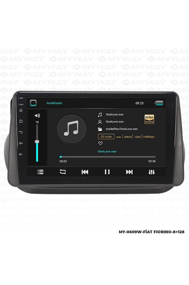 FİAT FİORİNO ANDROİD 12 MULTİMEDYA CARPLAY 4GB RAM+64GB HDD NAVİGASYON EKRAN - 2