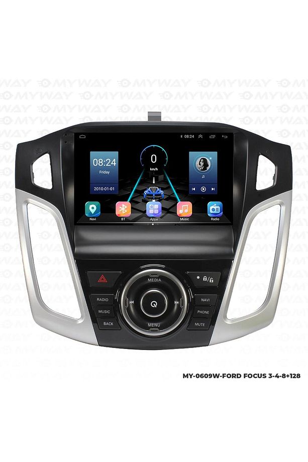 FORD FOCUS 3 ANDROİD 12 MULTİMEDYA CARPLAY 4GB RAM+64GB HDD NAVİGASYON EKRAN - 8
