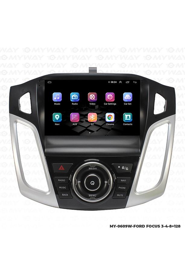 FORD FOCUS 3 ANDROİD 12 MULTİMEDYA CARPLAY 4GB RAM+64GB HDD NAVİGASYON EKRAN - 7