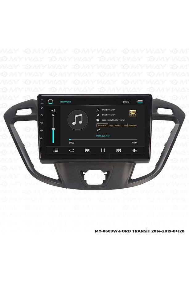FORD TRANSİT CUSTOM ANDROİD 12 MULTİMEDYA CARPLAY 4GB RAM+64GB HDD NAVİGASYON EKRAN - 2