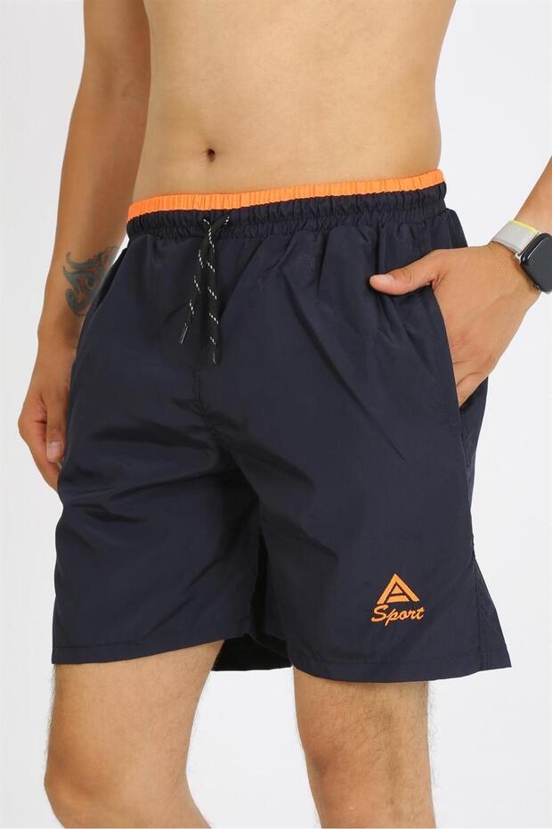Men's Navy Blue Swim Shorts 27485