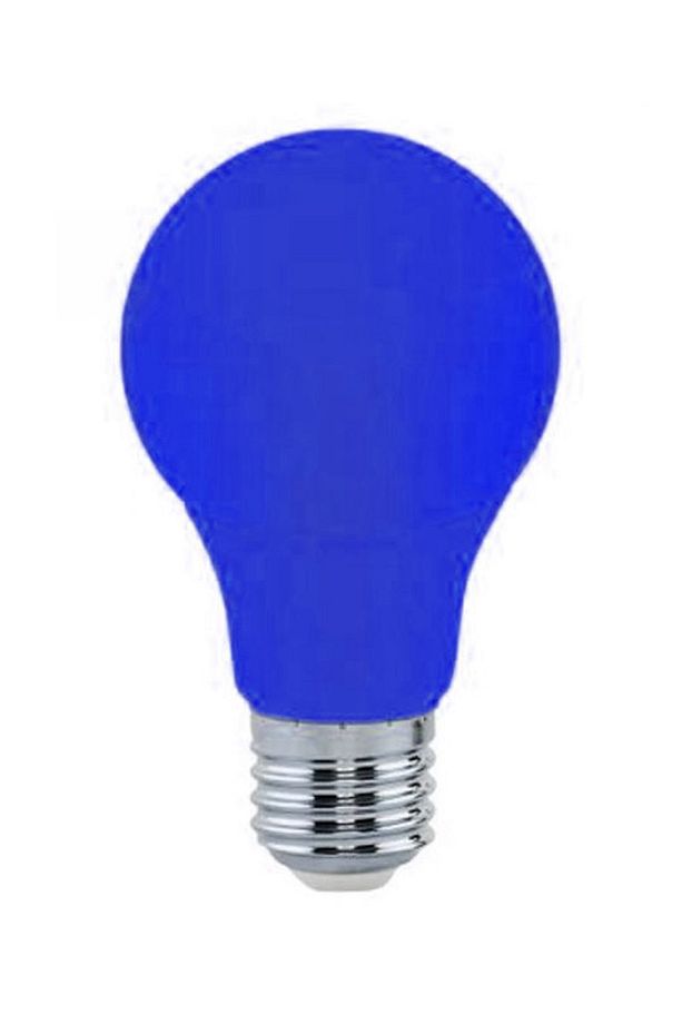 3 Adet 5 Watt Sarı, Mavi ve Kırmızı Renkli E27 Duylu Gece Lambası Ampulü, Ağaç Feneri Ampulü - 3