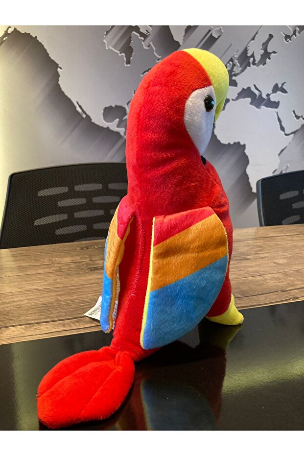لعبة قطيفة حمراء - نموذج الببغاء - 4