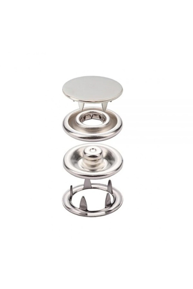 100 Set 9.5 Mm Klikıt Çıtçıt Kalıp ve Manuel Çakım Kiti Set - 2