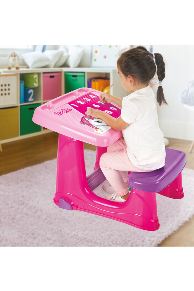 Unicorn Çalışma Masası - Tek Boynuzlu At Smart Çalışma Masası - 1