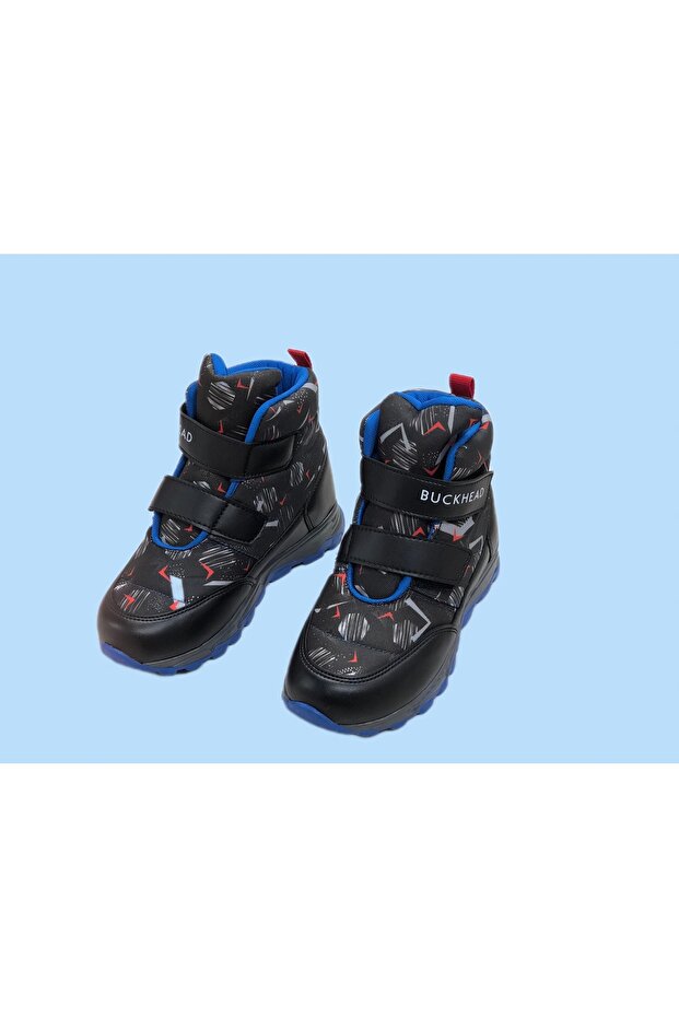 KAFKASLAR SNOWSHELL 4183 cırtlı kız erkek anatomik kaymaz taban kar botu - 3