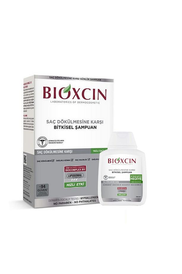 Genesis Saç Dökülmesine Karşı Şampuan 300 ml (Yağlı Saçlar) +100 ml Hediye - 1