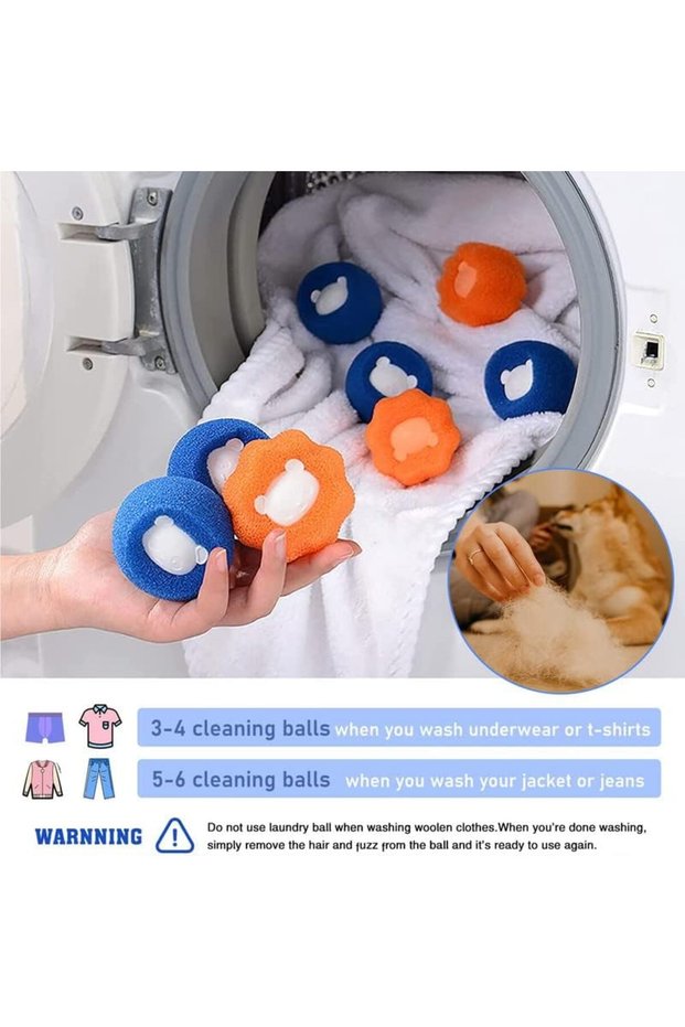 Aveo 1 piece washing machine floss collection ball