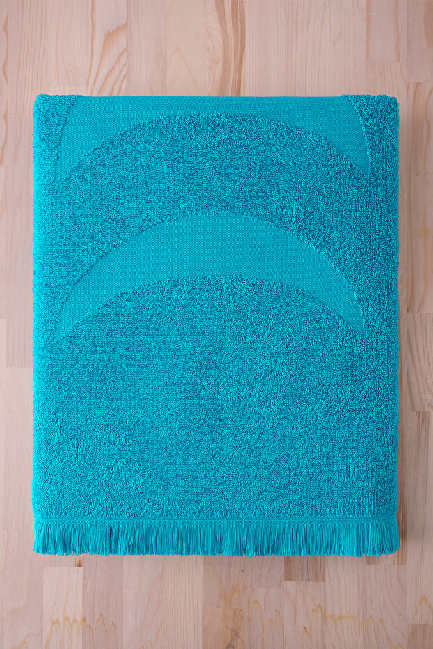 Lua Deep - Új nyári trend 100x180cm. Prémium strandtörölköző - 4