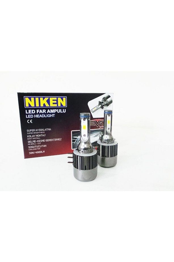 H15 Led Xenon Far Aydınlatma Seti Şimşek Etkili Evo 8000lm - 1