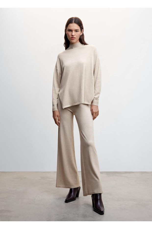 Yanları Yırtmaçlı Kazak - 2