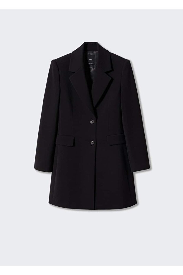 Fitted Double Breasted Cut Coat - 3
