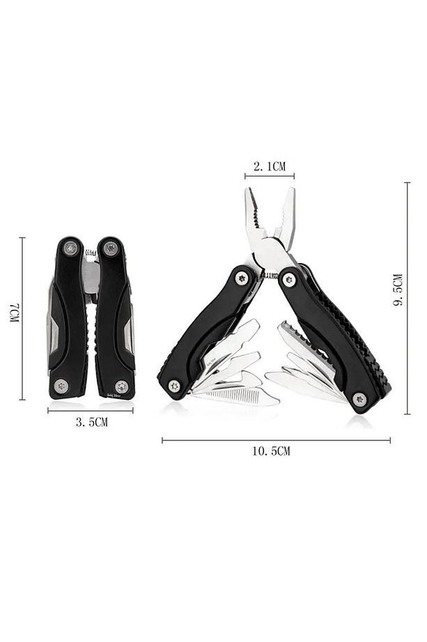 Mini Katlanır Cep Çakı Kamp Çakısı Çakı Bıçak Aksesuar, Çok Amaçlı Çakı, Çok Amaçlı Pense Seti - 2