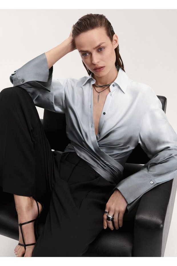 Degrade Kruvaze Gömlek - 5