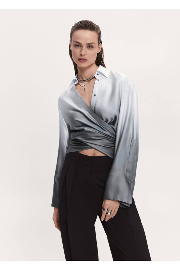 Degrade Kruvaze Gömlek - 1