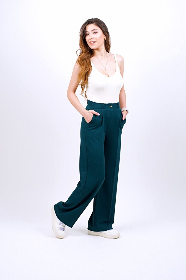 Palazzo Trousers Oversize Cut