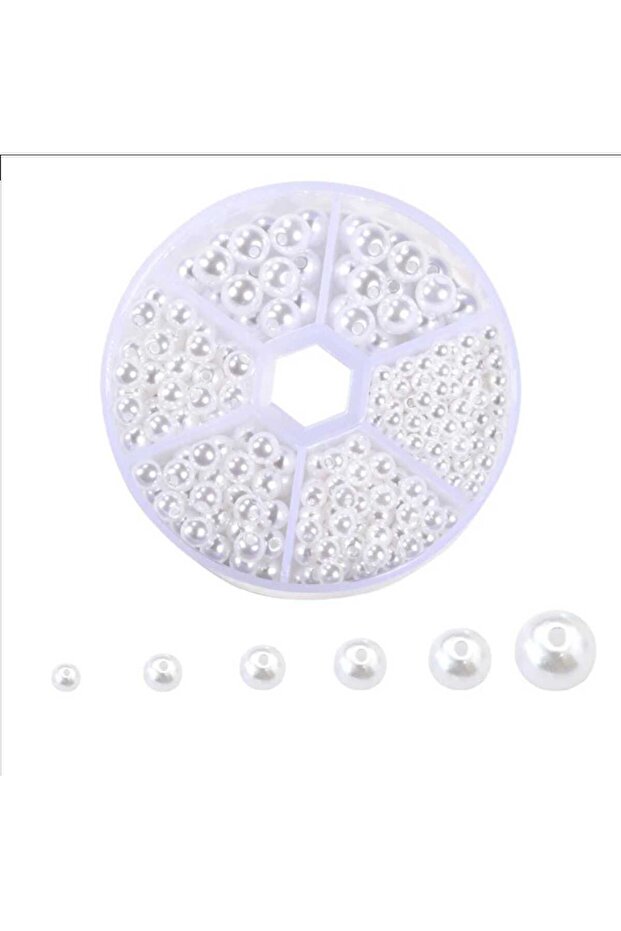 320 Pieces White Pearl Set Jewelry Supplies