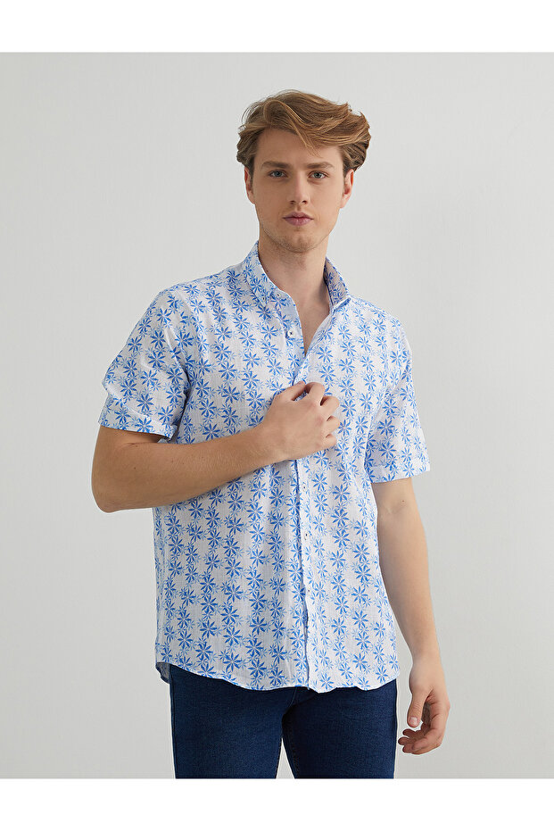 Desenli Gömlek - 1