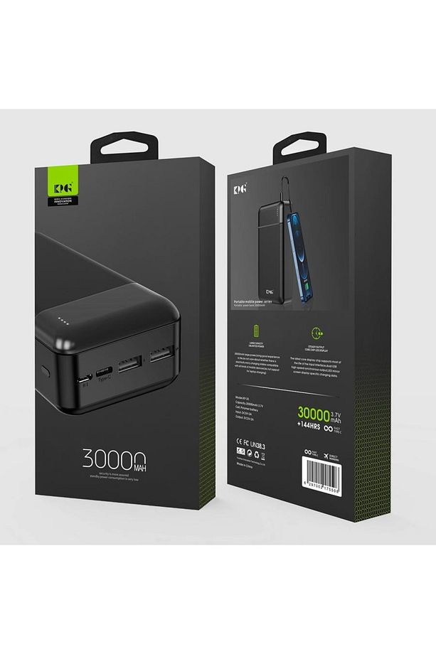 30.000 mAh Powerbank Çift Çıkışlı 2 x USB Type-C Micro - 5
