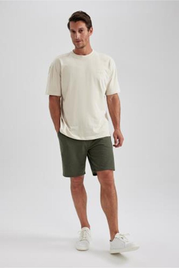 Normál Fit Shorts - 2